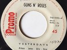 GUNS N' ROSES - Yesterdays - RARE COSTA RICA INDICA PROMO 45
