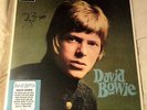 DAVID BOWIE SIGNED self titled 1967 debut VINYL. 2010 Reissue COA.
