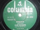 India Cliff Richard and The Shadows 78 Rpm Record Made In India No.DB 4351 Sn12