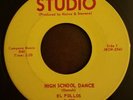 EL POLLOS high school dance these four letters rare 45 studio NORTHERN SOUL OHIO