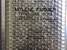 Mylene Farmer Invitation Timeless Promo Plexis Enveloppe Argent