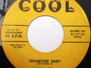 MERLE MATTS II Tennessee Baby bw Shake With Me 45 RARE ROCKABILLY COOL 111