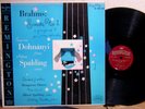 REMINGTON R-199-84 BRAHMS SONATA # 1 DOHNANYI ALBERT SPALDING VG++ TO NM
