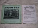 RARE AYRSHIRE FOLK LP & FLYER - AYR FOLK CLUB / DEROY RECORDS 1974 / SCOTTISH