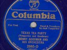 267. Benny Goodman Orch. - Texas Tea Party & Dr. Heckle - Col. Royal Blue 2845-D