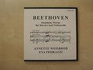EVA PEDRAZZI WEISBROD BEETHOVEN COMPLETE CELLO 4 LP BOX MIRECOURT SIGNED 112/300