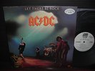 AC/DC Let There be Rock Japan Orig. PROMO LP INSERT WHITE LABEL