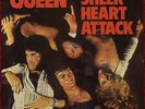 LP Queen Sheer Heart Attack UK Vinyl Album 4U/4U EX+ / Near Mint 1974 EMC 3061
