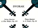 XWN 18519 WESTMINSTER - BARYLLI / FARNADI - DVORAK PIANO QUINTET / STRING QT NM