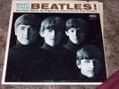 Meet-the-Beatles First Album MONO-Capitol-T-2047 Vinyl Lp Brown Letters