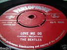 Beatles Love Me Do.Orig UK Parlophone  red label 7inch 45 quality copy Ex plus