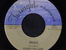 JOHNNY WILLIAMS: Maggie / Breaking Point 45 (sm tol, sl label wear) Funk