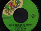 rare Soul Funk 45 DAVE DIXON sock it to me on the highway PZAZZ Hear