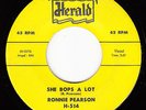 RONNIE PEARSON - Herald 514 - She Bops a Lot - 1958 ROCKABILLY 2-SIDER VG+
