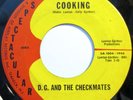* DON GARDNER DG & CHECKMATES Cooking/Can't Help Myself SOUL Spectacular 45 HEAR