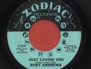 1968 RUBY ANDREWS Just Loving You / The Love I Need NORTHERN SOUL - ZODIAC