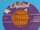 45 RPM   Jess Willard CAPITOL 2235 Honky Tonkin All The Time   BOPPER