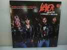 SLAYER-DEATH & NIGHT & BLOOD. HOLLAND 1989-2LP RED VINYL-NEW.SEALED.
