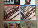 Six Beatles LP's including Sgt Pepper, Something New, Rock n' Roll, Blue, & Red