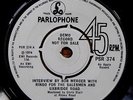RINGO STARR Interview by Bob Mercer / Only You PARLOPHONE PROMO Beatles 45 7”