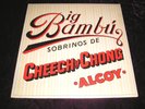 CHEECH & CHONG Big Bambu LP ODE 77014 VG w/ Paper Insert