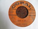 JOHNNY BURNETTE Tear it Up 45 CORAL original rockabilly VG- plays well