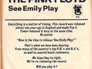 PINK FLOYD - SEE EMILY PLAY - HEAR 1968 PSYCH dj 45 & 2nd Edition PICTURE SLEEVE