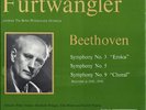 Furtwangler, BPO, Beethoven Symphonies 3, 5 & 9 Vox Turnabout 3 LP Box