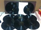 Estate 18pc Mixed Victor His Masters Voice Phonograph Records Black Label  Book