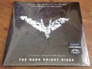 The Dark Knight Rises Soundtrack LP Vinyl Hot Topic Exclusive Blu/Wh Swirl MINT