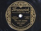 78 RPM -- Belle Baker, Brunswick 4765, E / E+  Jazz - Vaudeville - Radio