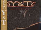 Y&T, Y And T - Contagious JAPAN LP with OBI and LYRIC SHEET, NM VINYL