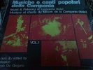 SERGIO DE GREGORIO LP musiche e canti  della campania 1972 VEDETTE NEW RARE