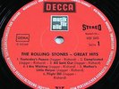 THE ROLLING STONES – GREAT HITS-ND 265 – SWISS PRESSING – SCHWEIZ - EX