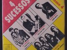 VARIOUS: 4 Sucessos Vol. 4 45 (Brazil, '67, 33rpm EP, PC, indented promo stamp