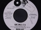 MARVIN GAYE: How Sweet It Is / Forever 45 (dj, tol, xol) Soul