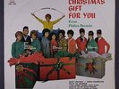 VARIOUS: A Christmas Gift For You LP (Mono, corner dings, yellow lbl) rare Chri