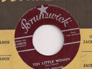 TERRY NOLAND  Ten Little Indians / Hypnotized (Brunswick)Orig Rockabilly 45 HEAR