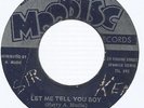 I ROY & THE EBONY SISTERS - LET ME TELL YOU BOY / VERSION          7