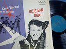 CLEAN ORIGINAL -GENE VINCENT & HIS BLUE CAPS -Bluejean Bop -Capitol mono LP  VG+