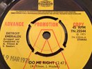 DETROIT EMERALDS 'DO ME RIGHT' PYE DEMO MINT COND. V.RARE NORTHERN SOUL