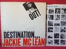 Jackie McClean Destination OUT 1964 mono Blue Note VG++ keeper copy, complete