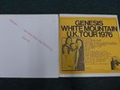 GENESIS Collins White Mountain Tour '76 LP +And Then Was Nurnberg '81 LP NM NR