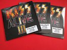 KISS Alive III RED WHITE & BLUE LIMITED LP PRESSINGS ALL 3 albums MATCHING #2735