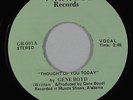 Modern Soul Boogie 45 - Gene Boyd - Thought Of You Do Today - Paragon - mp3
