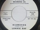 Northern Soul 45 - Lonnie Ray - Diamonds - Fame - NM mp3