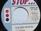 LES ASSASSINS Tu ne veux pas... CANADA 1966 GARAGE FREAKBEAT QUEBEC 45 LISTEN