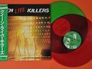 QUEEN LIVE KILLERS 2 LP JAPAN OBI INSERT RED GREEN WAX