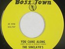 Sweet/70s Soul Funk 45 - Sinclayr's - You Came Along - Boss Town - VG++ mp3