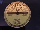 78 RPM Little Junior Parker SUN 187 - Feelin Good  BLUE FLAMES